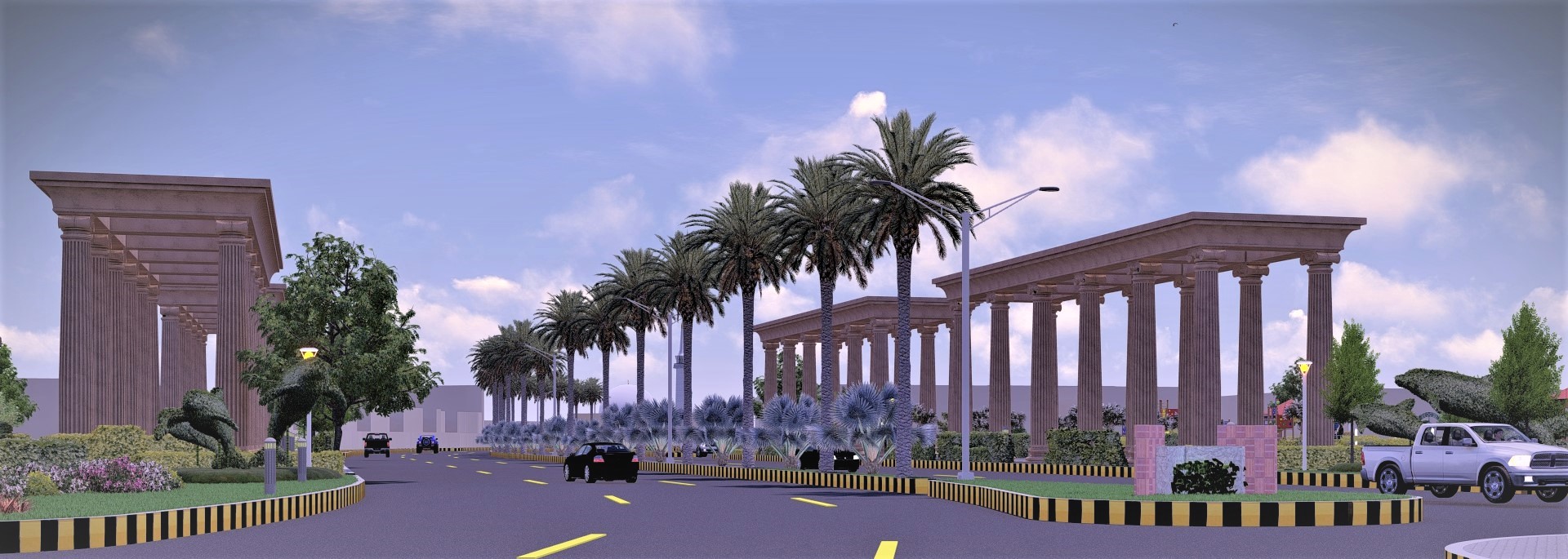 Public Park Design By Komal Parvez