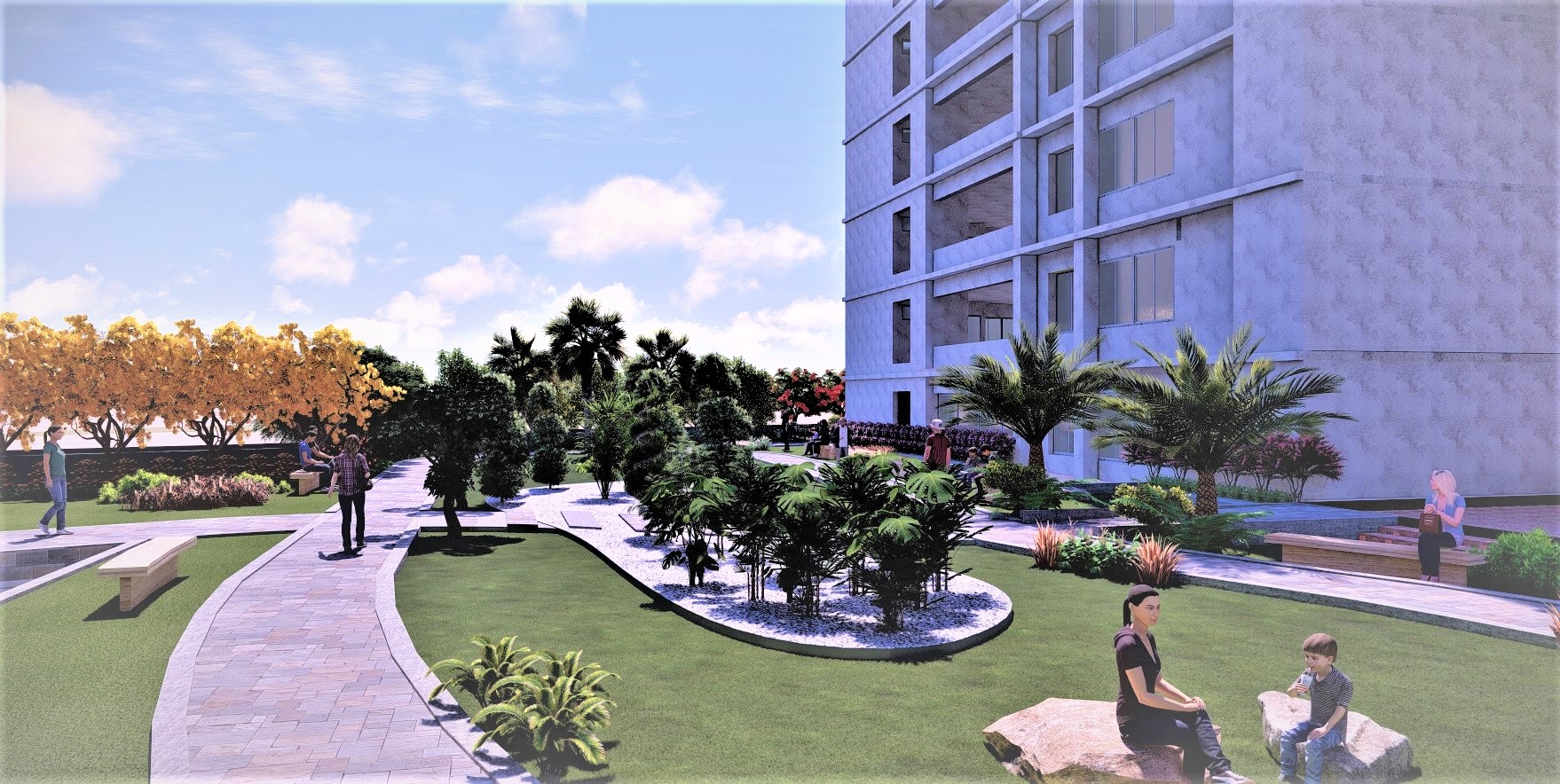 Commercial Property Design By Komal Parvez