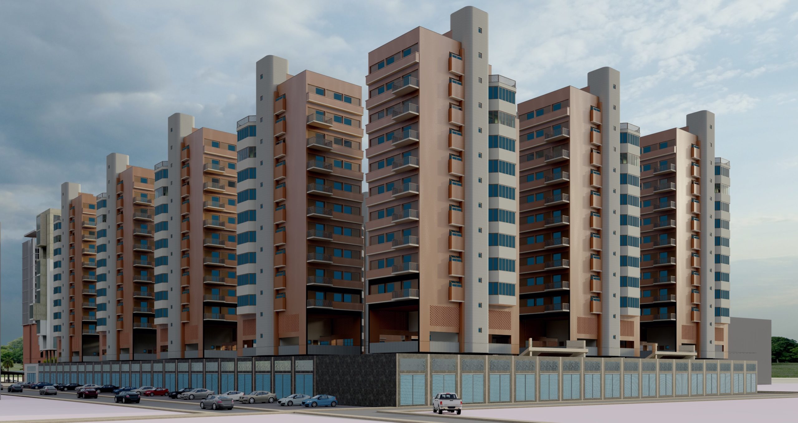 Commercial Property Design By Komal Parvez