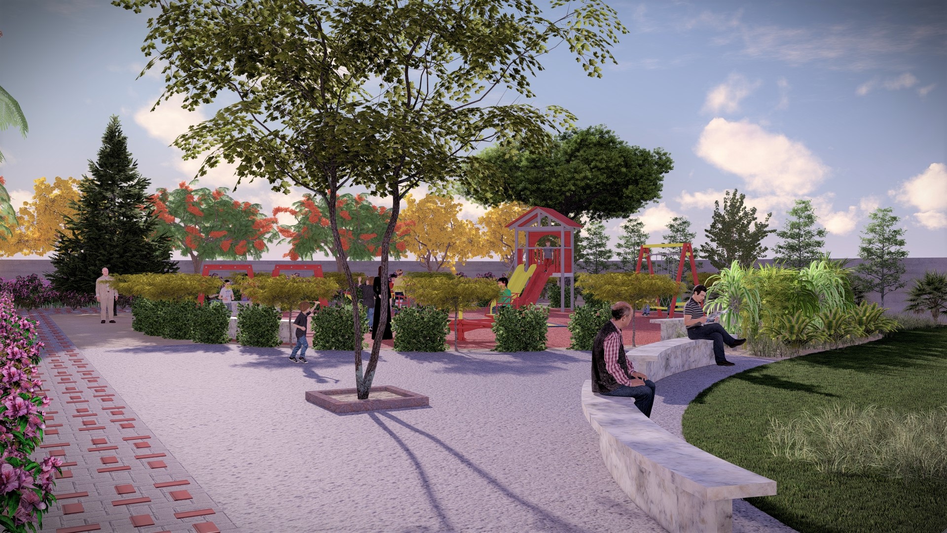 Park Design By Komal Parvez