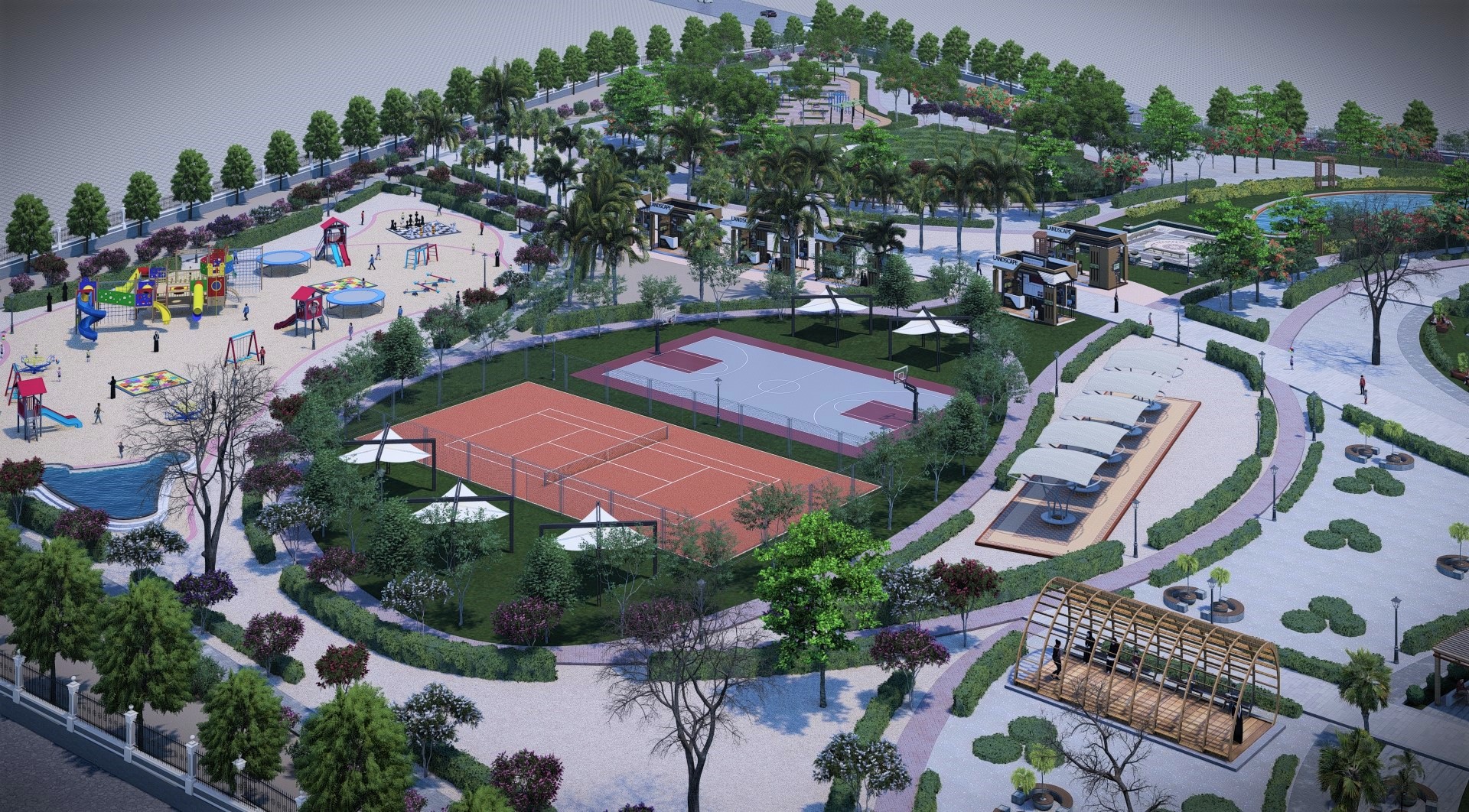Sports Complex Design By Komal Parvez